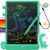 FLUESTON LCD Writing Tablet, Doodle Board Toys Gifts for 3-8 Year Old Girls Boys, 10 Inch Colorful Electronic Board Drawing Pad for Kids, Gifts for Toddler Educational Learning Travel Birthday, Green