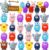 24 Pcs Party Favors for Kids, 3D Animal Pop Fidget Toys Bulk, Sensory Bath Suction Toys for Toddlers, Carnival Treasure Classroom Prizes Box Toys, Fidget Stocking Stuffers Birthday Party Gifts