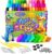 FlyFlag Air Dry Clay Kit – 50 Colors, Soft & Ultra Light, Modeling Clay for Kids with Accessories, Tools and Tutorials