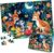 Puzzles for Kids Ages 4-8 – Cute Deer Party in Forest Night – 100 Piece Jigsaw Puzzles for Kids Ages 4-6 6-8 8-10 Year Old Children Puzzles for Boys and Girls Educational Learning Toys and Gifts