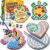 Stepping Stones Painting Kit for Kids – Outdoor Crafts – Paint 5 Garden Stone – Unicorn Craft Kits for Boys, Girls Ages 6-12 – Gifts for Boy, Girl Age 6, 7, 8, 9, 10 + Year Old – Summer Gift Ideas