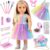 UNICORN ELEMENT 15 Pcs 18 Inch Doll Accessories – Dress with Makeup Set for Generation Dolls – Clothes and Accessories (Doll Not Included)