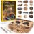 National Geographic Mega Fossil Dig Kit – Excavate 15 Genuine Prehistoric Fossils, Kids Fossil Kit, Educational Toys, Great Science Kit Gift for Girls and Boys (Amazon Exclusive)