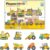 PicassoTiles Magnet Building Tile Blocks Addon 8 Magnetized Action Figures Construction Vehicle Zoo Animal Theme Compatible with Magnetic Build Tiles Playset STEM Learning Girls Boys Ages 3+ PTA21