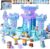 GobiDex 100PCS Magnetic Blocks Magnet Building Toys, Frozen Toys Princess Castle for Girls, 2024 Upgraded STEM Sensory Birthday Gift for Kids Age 3+ Years Old