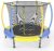 BCAN 60”/48″ Mini Trampoline for Ages 1 to 8 Kid, 5FT Toddler Trampoline – Indoor/Outdoor Use with Enclosure Net, Foam Handle, Adjustable Gymnastics Bars, Basketball Hoop, Gifts for Boys & Girls