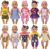 10 Sets 14-16 Inch Baby Doll Clothes Dress Outfits Headbands Accessories fits New Born 43cm Baby Doll, 15 inch Baby Doll, 18 Inch Doll