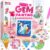 Klever Kits 16 Projects Gem Painting, Kids Diamond Gem Painting Kit with 5D Gem, Arts and Crafts for Girls Ages 6-12, Gem Craft Activities Kits, Premium Art Gift Ideas for Girls Crafts Ages 6, 7, 8+