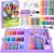 VigorFun Art Kit, Drawing Painting Art Supplies for Kids Girls Boys Teens, Gifts Art Set Case Includes Oil Pastels, Crayons, Colored Pencils, Watercolor Cakes (Purple)