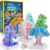 National Geographic Craft Kits for Kids – Crystal Growing Kit, Grow 6 Crystal Trees in Just 6 Hours, Educational Craft Kit with Art Supplies, Geode Specimen, STEM Arts & Crafts Kit (Amazon Exclusive)